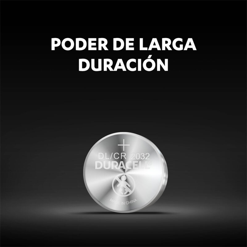 Pila botón Duracell 2032 tira x5ud