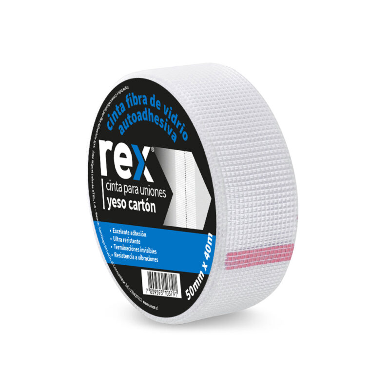 Cinta para juntas Rex 50mm x40m x1ud
