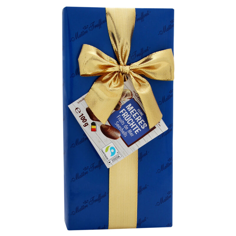 Estuche bombon surtido Maitre Truffout azul 100g