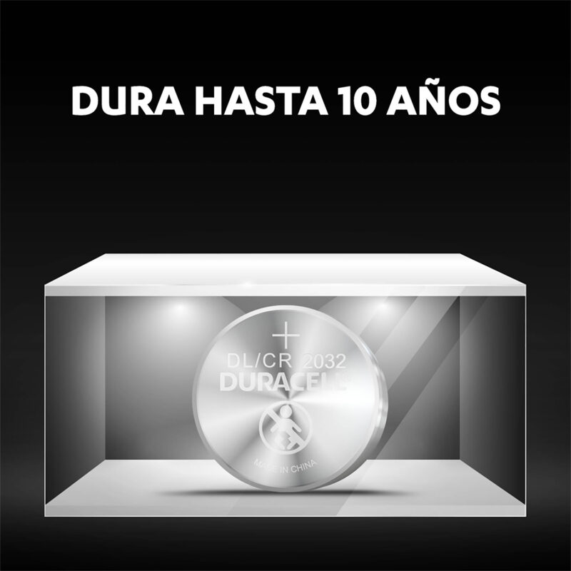 Pila botón Duracell 2032 tira x5ud