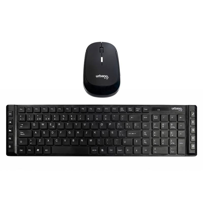 Teclado y mouse inalambrico Urbano MK250