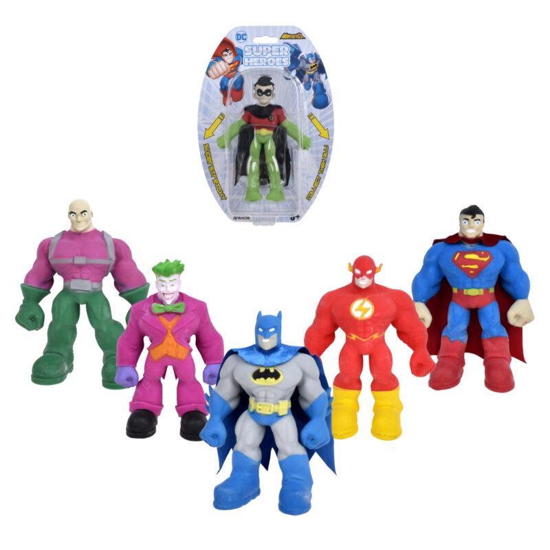 Figura elastuca Monster Flex 14 cm DC Comics surtida