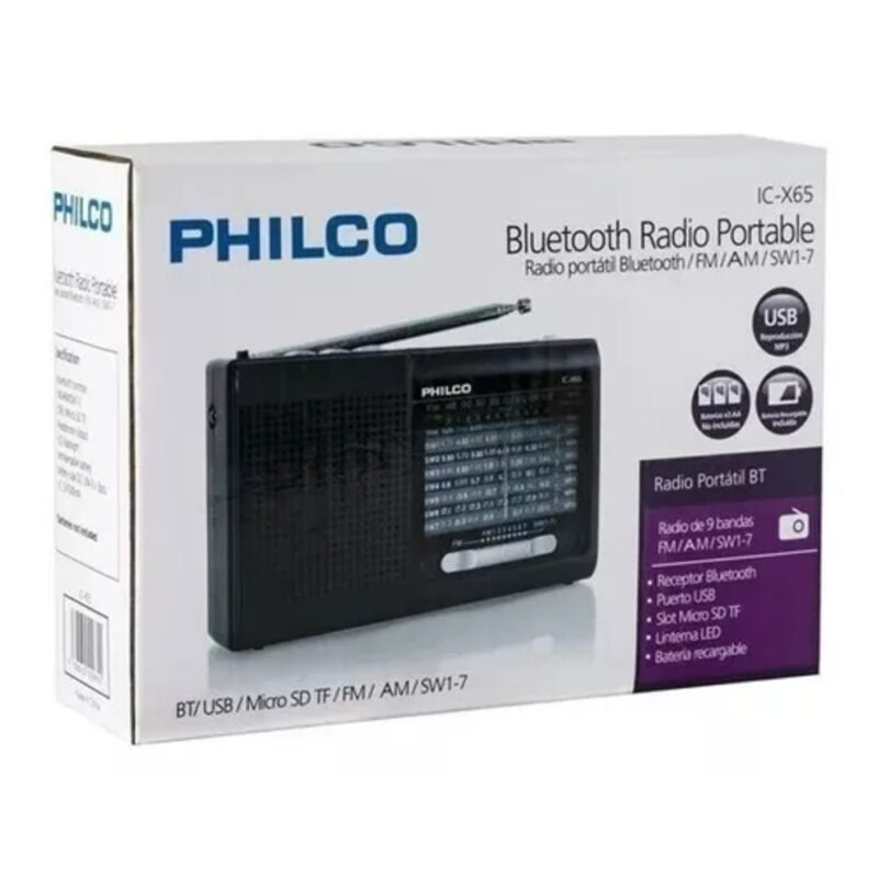 Radio Multibanda ICX65 Philco
