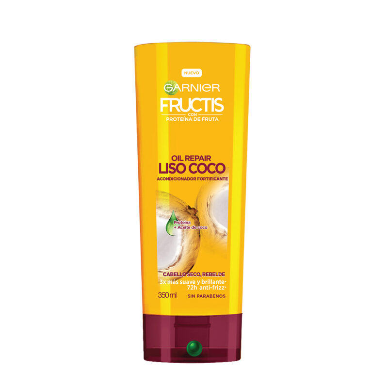 Bálsamo Fructis oil repair liso coco 350ml