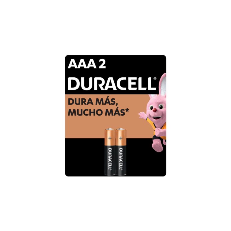 Pila alcalina Duracell blíster AAAx2