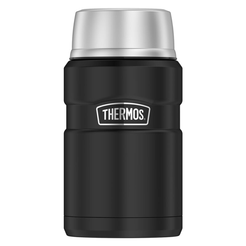 Termo Thermos de comida acero  inoxidable 710ml Negro