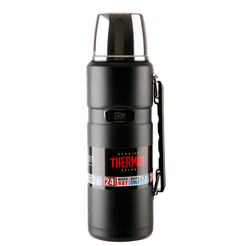 Termo Liquido Thermo King 1.2L Acero inoxidable Negro