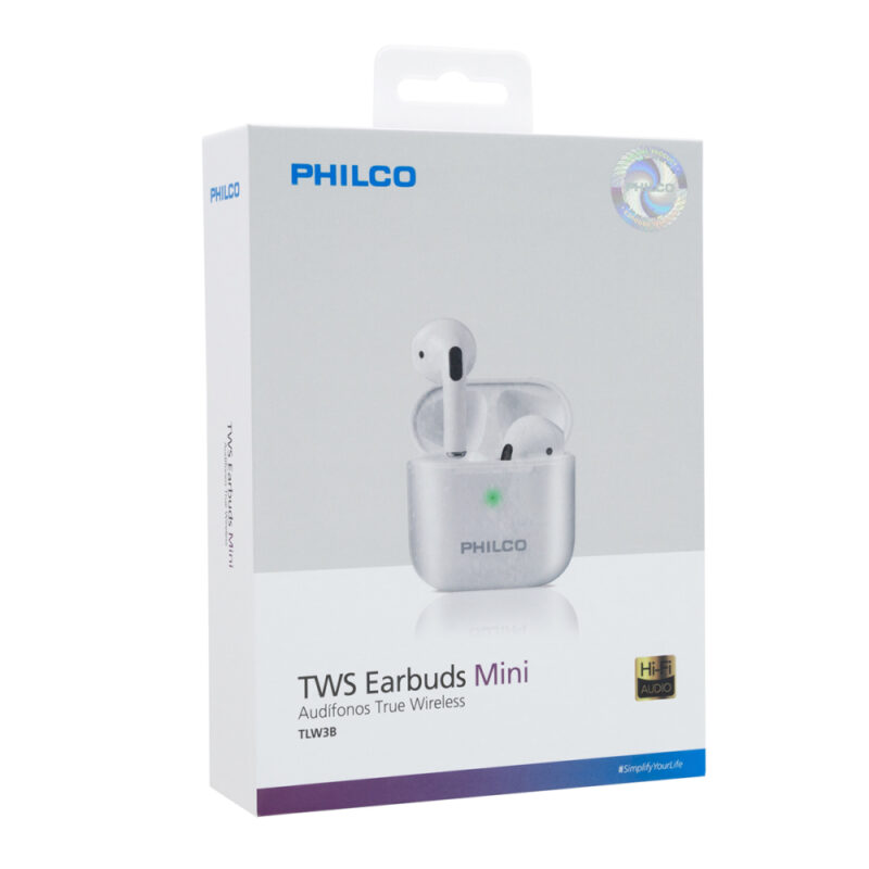 Audífonos Philco True Wireless touch blanco