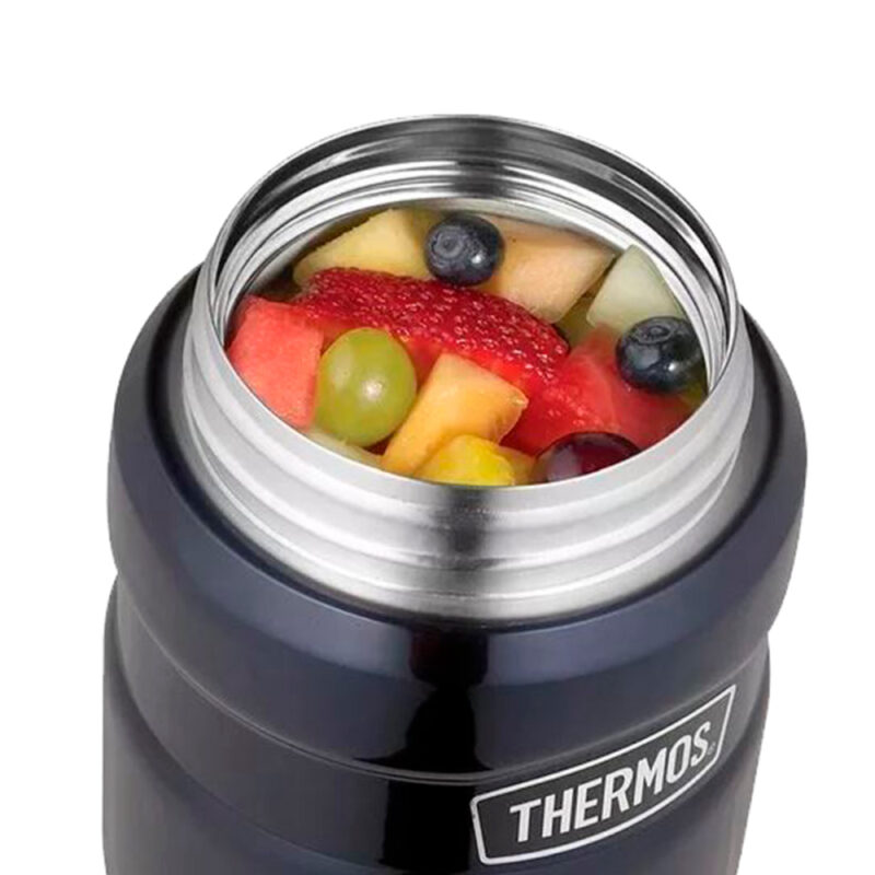 Termo Thermos de comida acero  inoxidable 710ml Negro