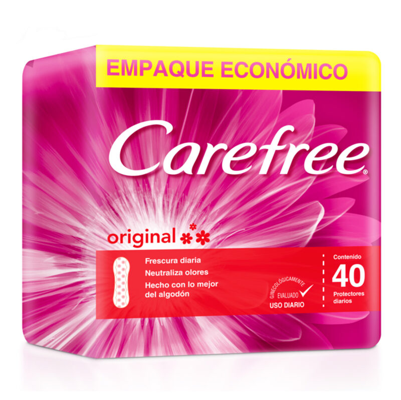 Protector diario Carefree original perfume 1x40ud