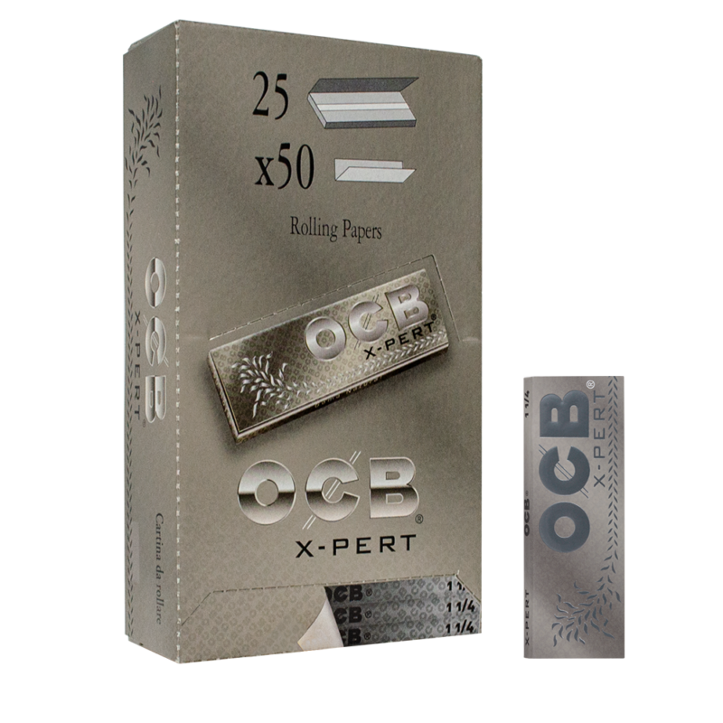 Papel fumar Ocb x-pert display x25 librillos