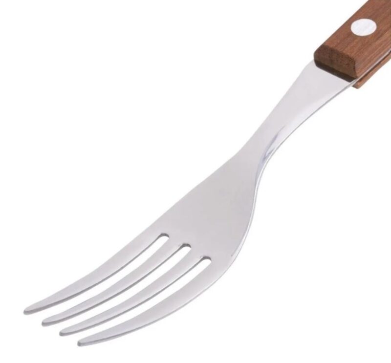 Set tenedor Tramontina tradicional mango madera x12ud