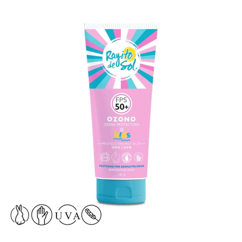 Bloqueador solar kids Rayito de Sol FPS50+ 190gr