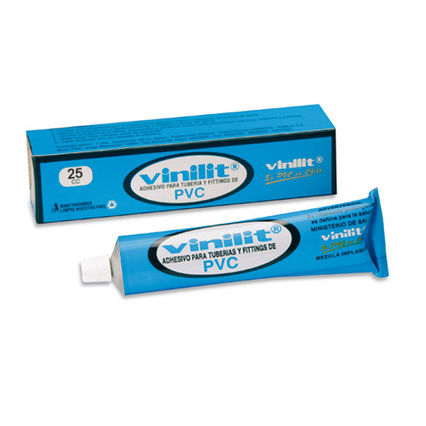 Adhesivo para tuberías Vinilit normal pomo 25cc