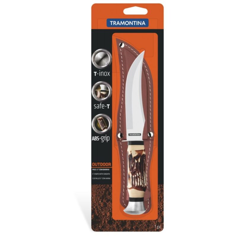 Cuchillo Tramontina deportivo Outdoor 5pulgadas