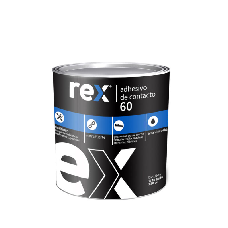Adhesivo Rex contacto 60 1/32