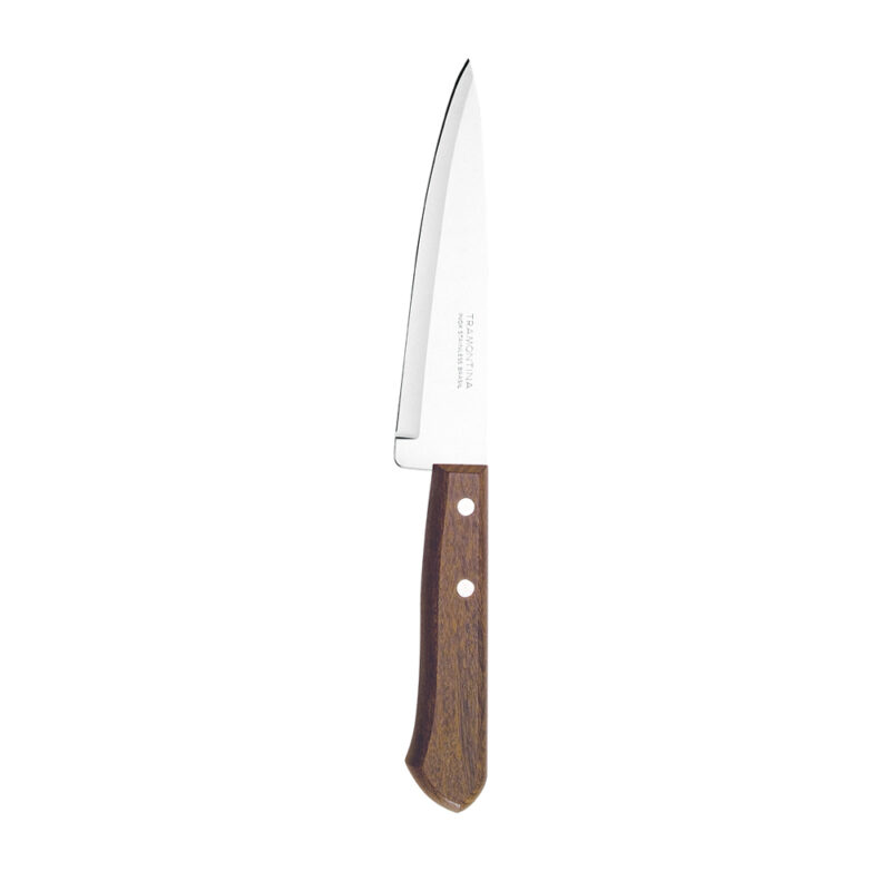 Cuchillo Tramontina cocina 6 pulgadas universal x12ud cafe