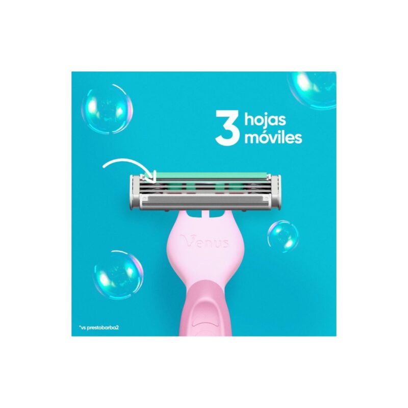 Maquina de afeitar Simply Venus 3H display 1x8ud