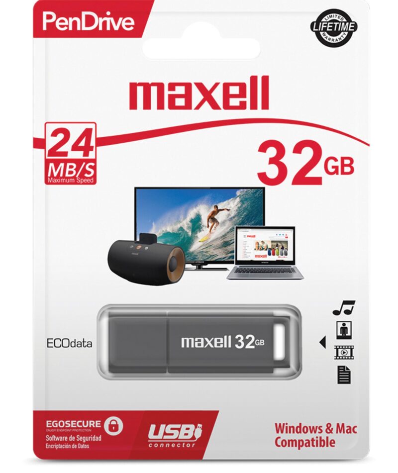 Pendrive Maxell SIL 32GB
