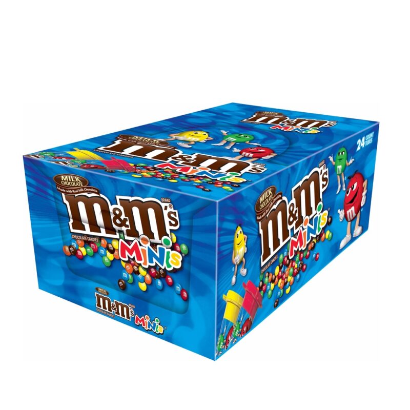 M&m minis tubes chocolate 24x31g