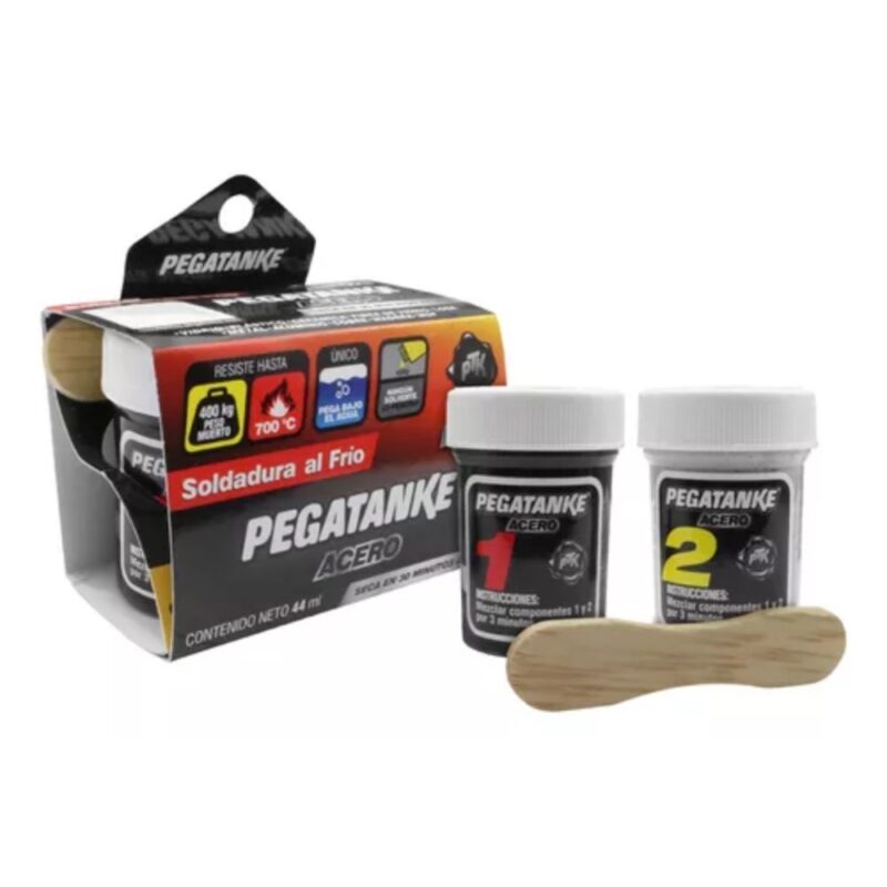 Pegamento Pegatanke acero 44cc