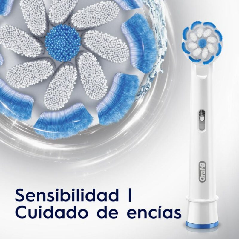 Repuesto cepillo eléctrico Oral-B sensitive x2ud