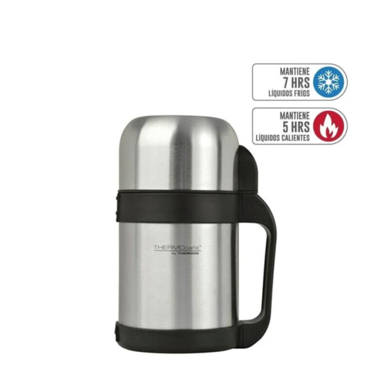 Termo Thermos líquido comida 1lt acero inoxidable