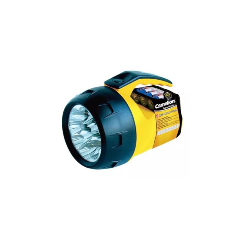 Linterna foco Camelion 16 led incluye 4 pilas D