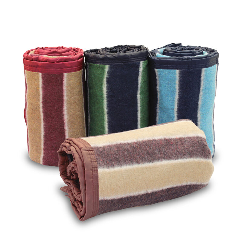 Frazada Andes listada 1.5 plazas 160x210cm surtido