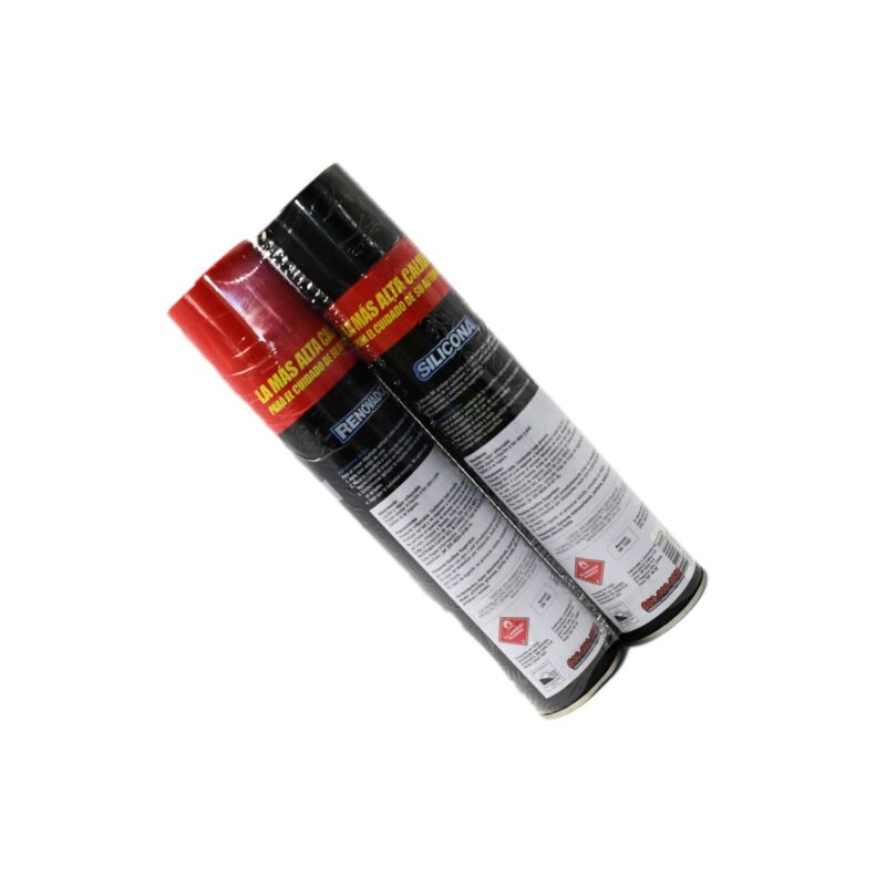 Pack Silicona y renovador de numaticos 480gr