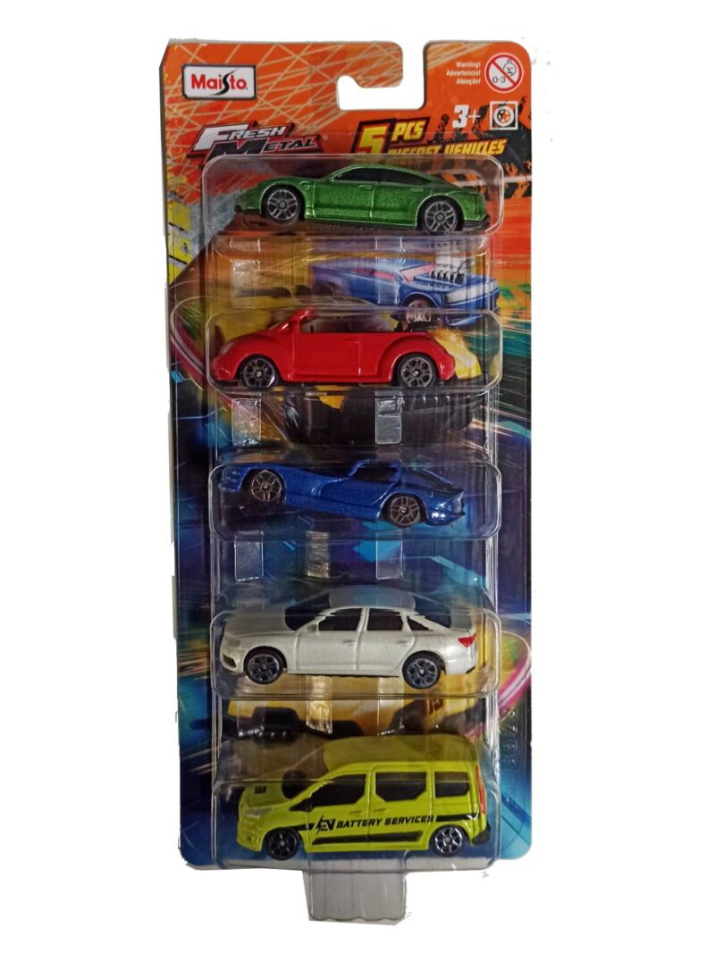Vehiculo Maisto fresh metal 5ud surtidos