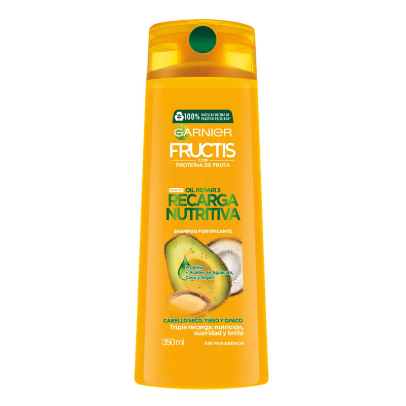Shampoo Fructis or recarga nutritiva 350ml