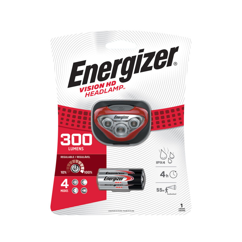 Linterna M/libres 300 Lumens