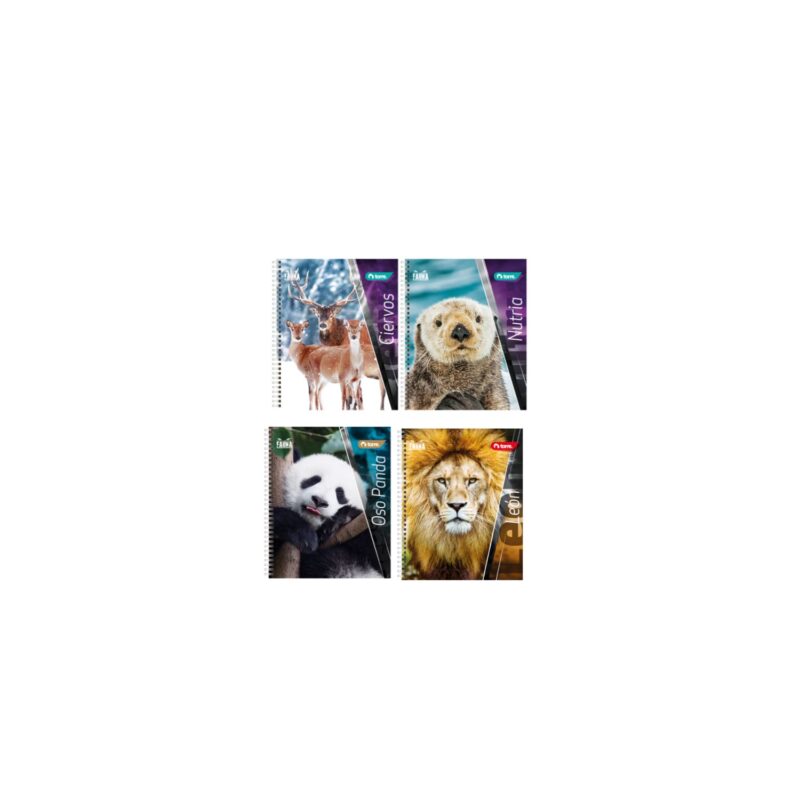 Cuaderno universitario Torre Fauna 100 hojas x 10 unidades