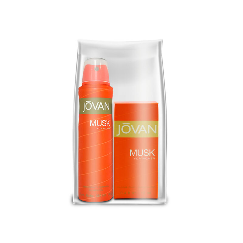 Estuche Jovan Musk mujer 15ml + desodorante 150ml