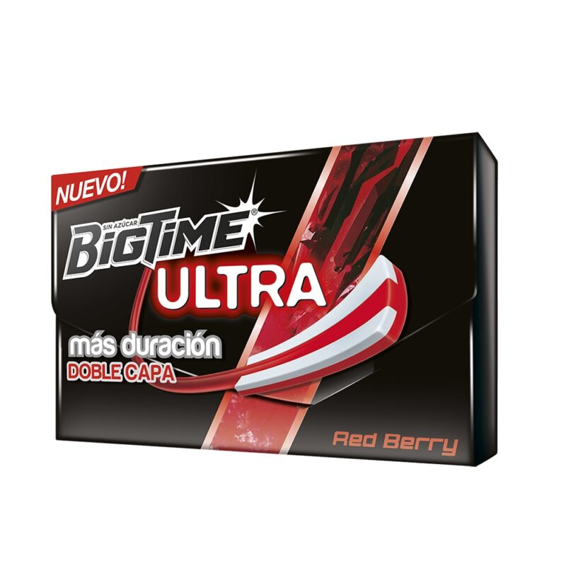 Chicle Big Time ultra doble capa 12x288grs.
