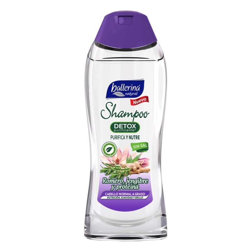 Shampoo Ballerina detox botella 1x750ml