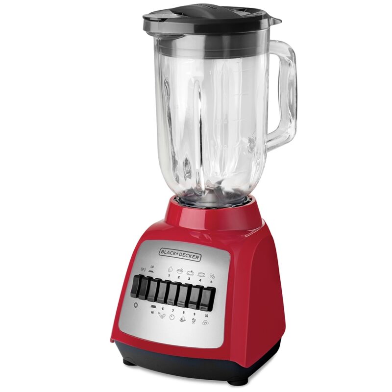 Licuadora B&D jarro de vidrio  1.25L 550w BLBD210gr color