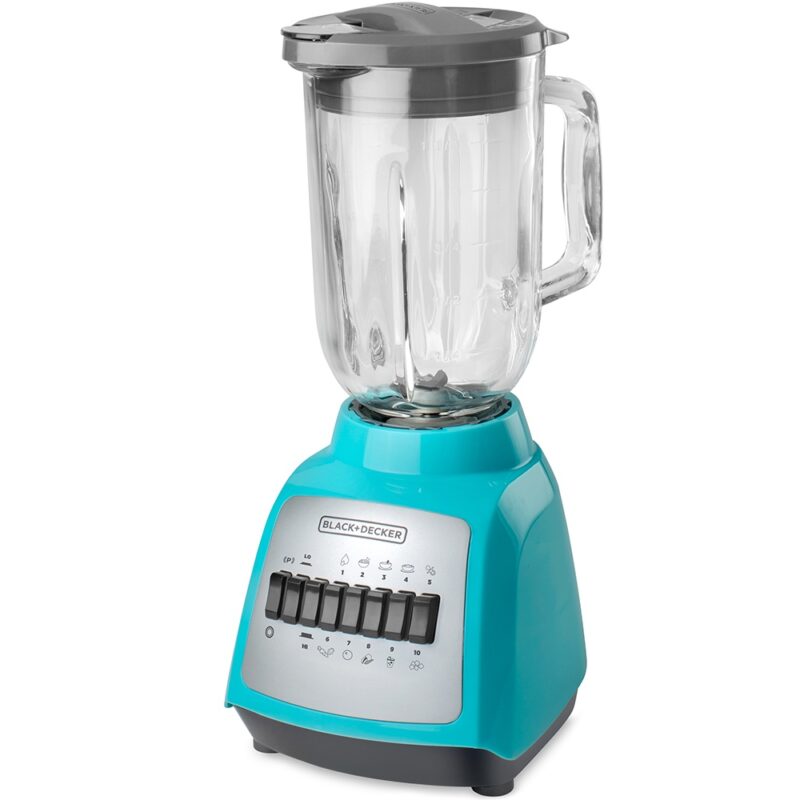 Licuadora B&D jarro de vidrio  1.25L 550w BLBD210gr color