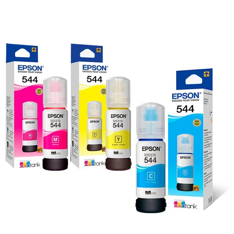 Tinta Epson botella T544 colores