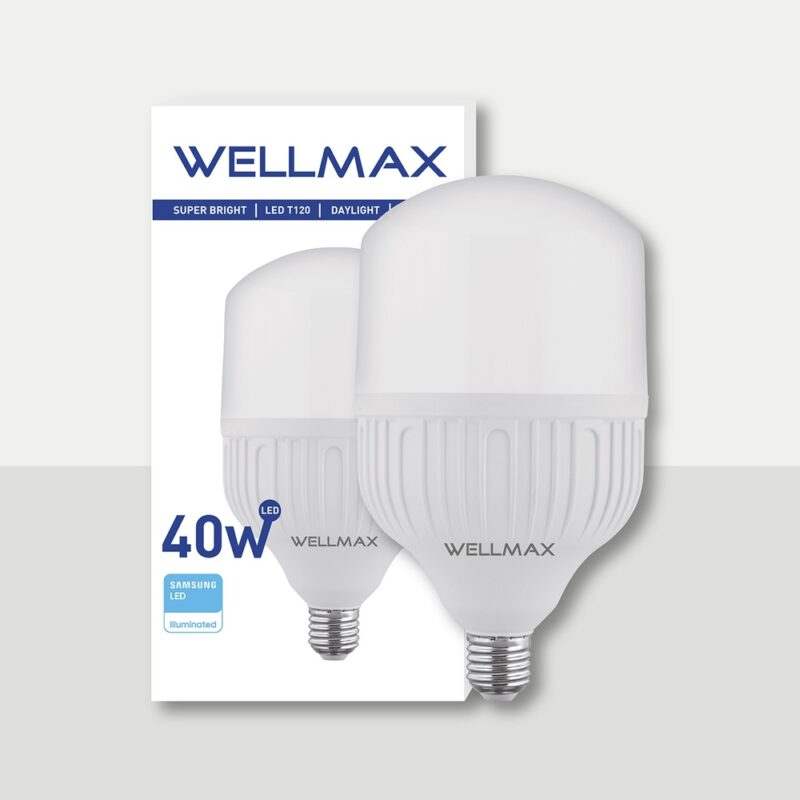Ampolleta Hammer Wellmax 38w luz fria