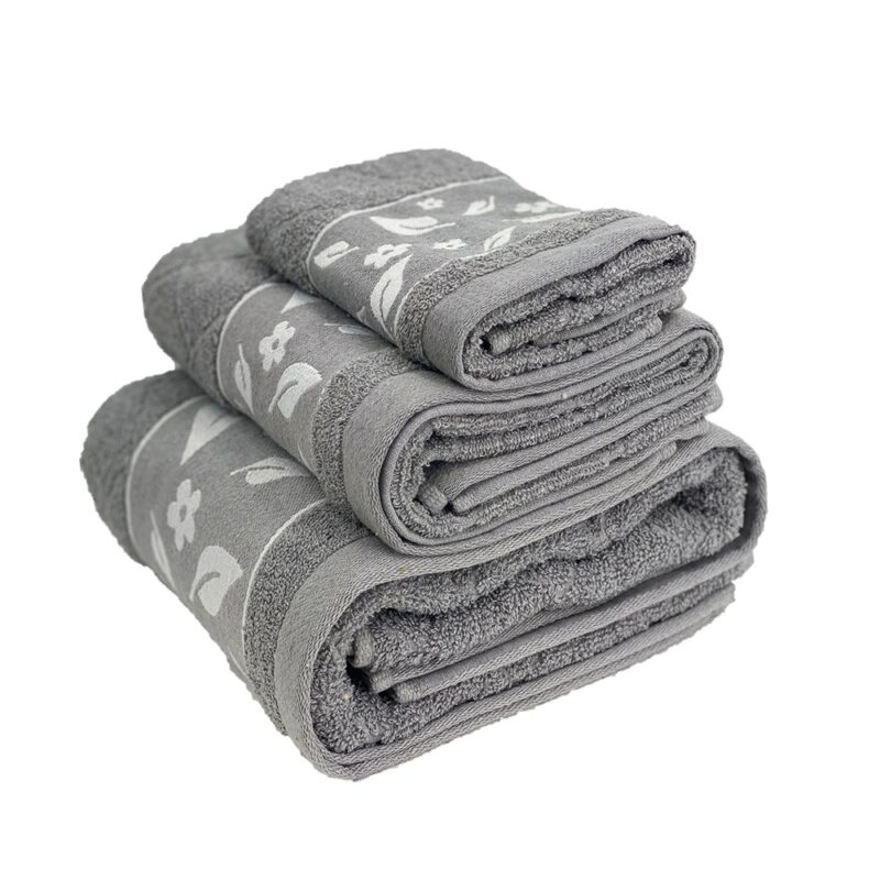 Toalla Andes jacquard juego 3 piezas 100 algodón