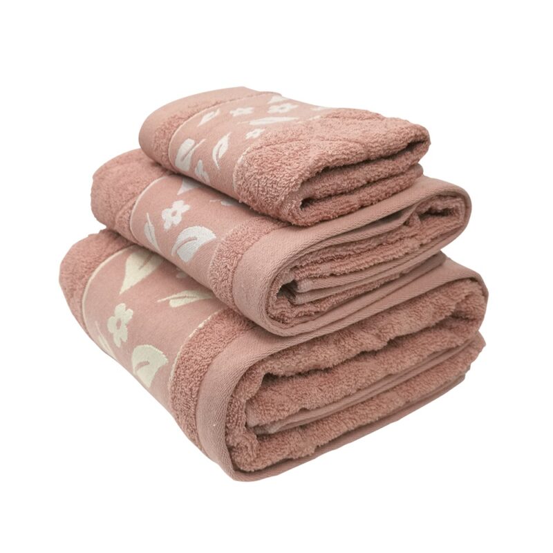 Toalla Andes jacquard juego 3 piezas 100 algodón