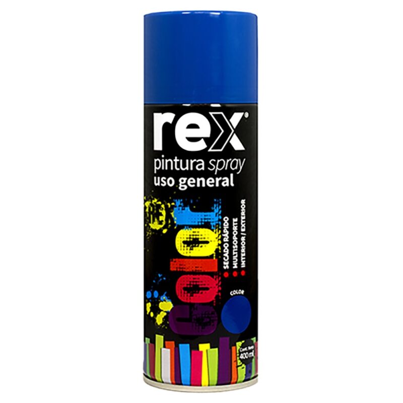 Pintura spray general Rex colores 400ml
