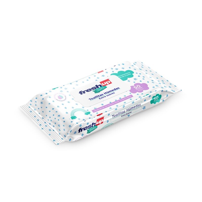 Toallas humedas Care Up baby x50 con sticker