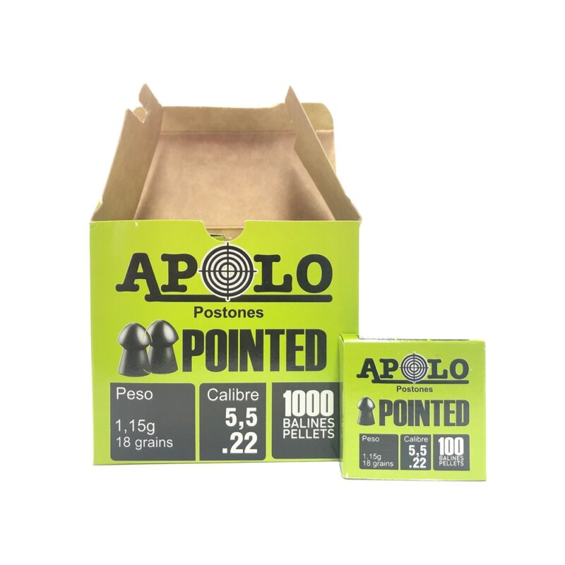 Poston Apolo Pointed premium 5.5mm 18gr 100ud