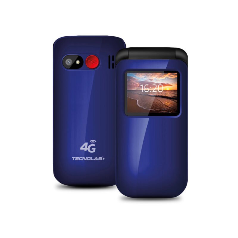 Celular tecnolab senior shell  SOS 4G 1.77 pulgadas colores