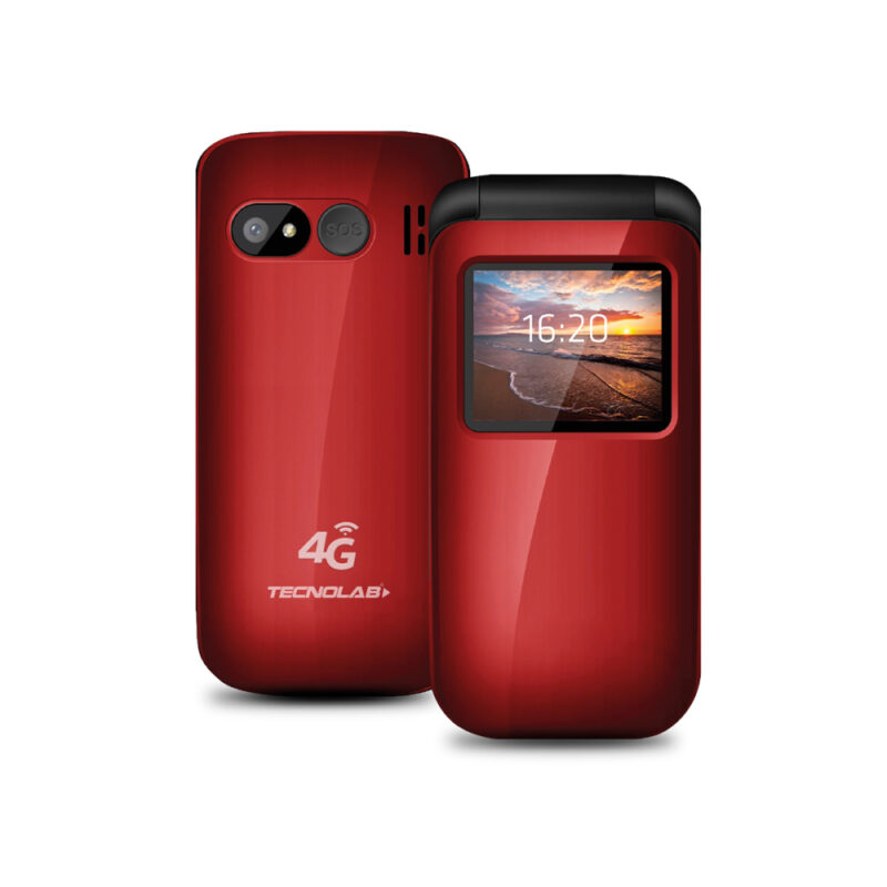 Celular tecnolab senior shell  SOS 4G 1.77 pulgadas colores