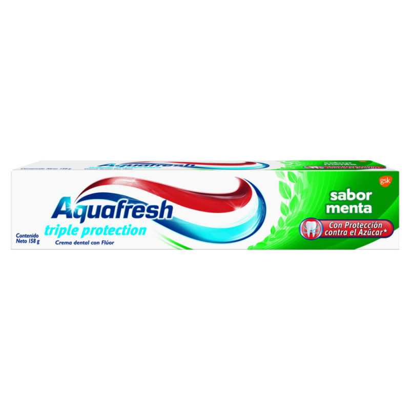 Pasta Aqua Triple Protección soft mint menta 158gr