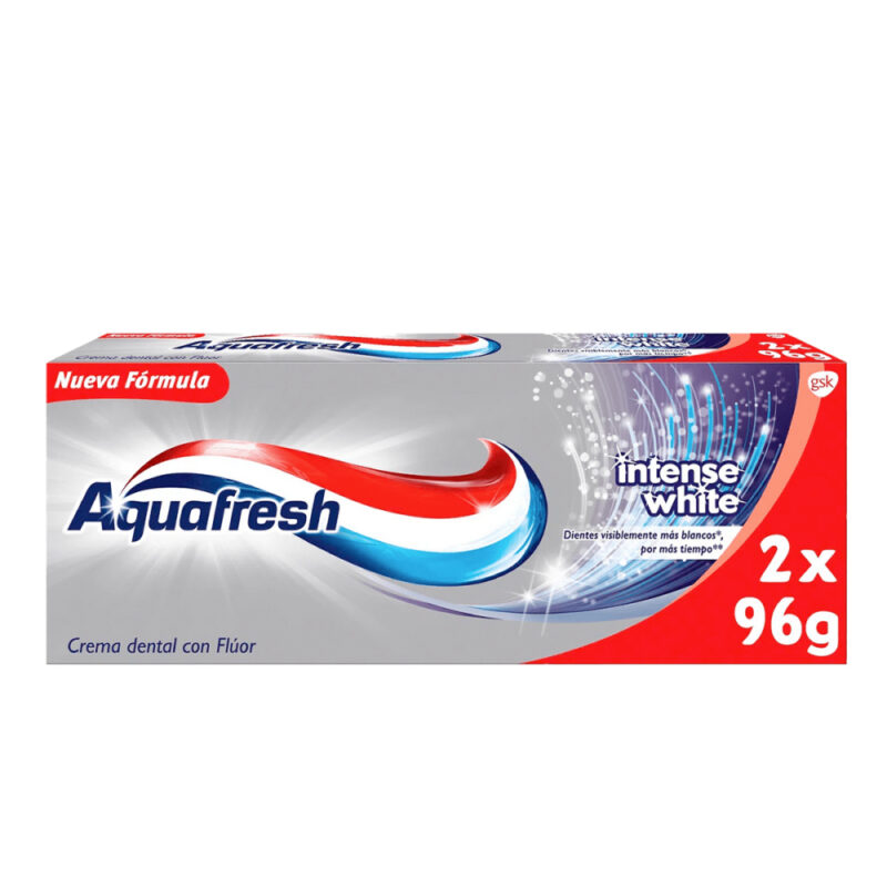 Pack dental Aquafresh Intense White 2x96gr